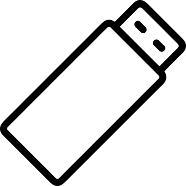 Uygulama UI, Web Tasarımı, Bulut ve Veri Yönetimi Kullanımı için Depolama Simgesi Siyah ve Beyaz PNG