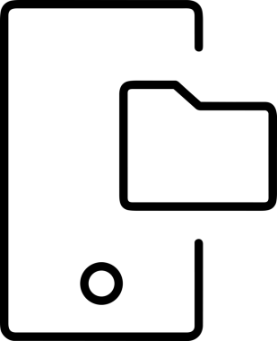 Uygulama UI, Web Tasarımı, Bulut ve Veri Yönetimi Kullanımı için Depolama Simgesi Siyah ve Beyaz PNG