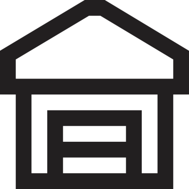 Uygulama UI, Web Tasarımı, Bulut ve Veri Yönetimi Kullanımı için Depolama Simgesi Siyah ve Beyaz PNG