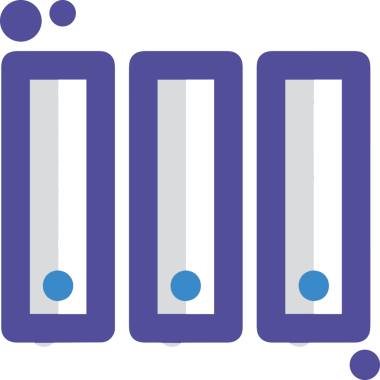 Uygulama UI, Web Tasarımı, Bulut ve Veri Yönetimi Kullanımı için Depolama Simgesi Siyah ve Beyaz PNG