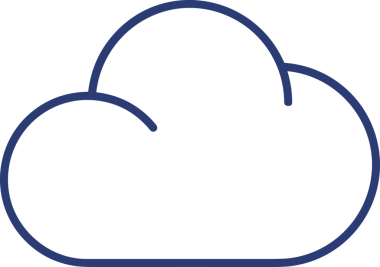 Uygulama UI, Web Tasarımı, Bulut ve Veri Yönetimi Kullanımı için Depolama Simgesi Siyah ve Beyaz PNG