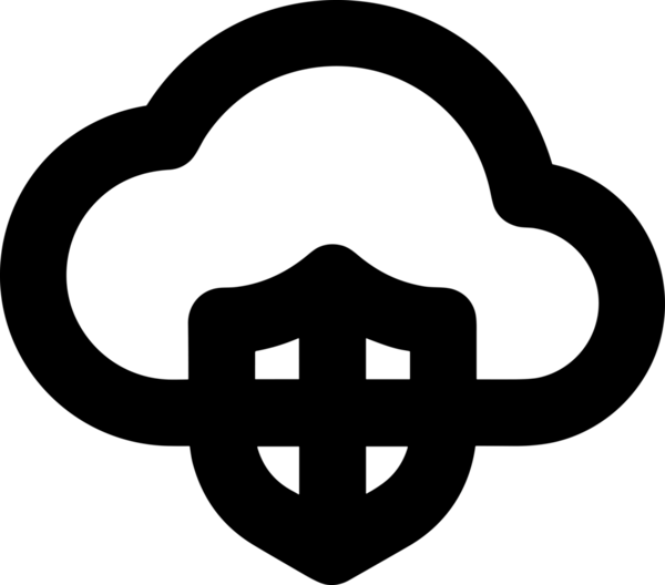 Uygulama UI, Web Tasarımı, Bulut ve Veri Yönetimi Kullanımı için Depolama Simgesi Siyah ve Beyaz PNG