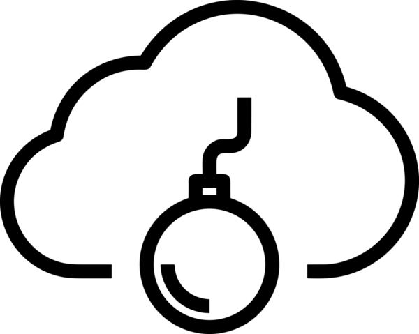 Uygulama UI, Web Tasarımı, Bulut ve Veri Yönetimi Kullanımı için Depolama Simgesi Siyah ve Beyaz PNG