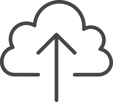 Uygulama UI, Web Tasarımı, Bulut ve Veri Yönetimi Kullanımı için Depolama Simgesi Siyah ve Beyaz PNG