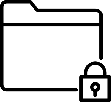 Uygulama UI, Web Tasarımı, Bulut ve Veri Yönetimi Kullanımı için Depolama Simgesi Siyah ve Beyaz PNG