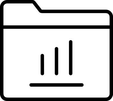 Uygulama UI, Web Tasarımı, Bulut ve Veri Yönetimi Kullanımı için Depolama Simgesi Siyah ve Beyaz PNG