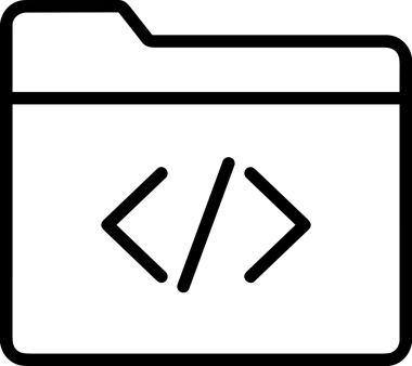 Uygulama UI, Web Tasarımı, Bulut ve Veri Yönetimi Kullanımı için Depolama Simgesi Siyah ve Beyaz PNG