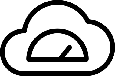 Uygulama UI, Web Tasarımı, Bulut ve Veri Yönetimi Kullanımı için Depolama Simgesi Siyah ve Beyaz PNG