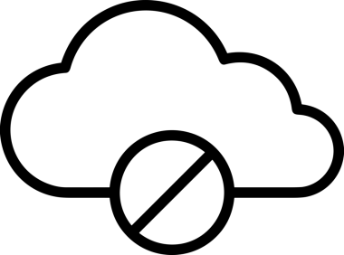 Uygulama UI, Web Tasarımı, Bulut ve Veri Yönetimi Kullanımı için Depolama Simgesi Siyah ve Beyaz PNG