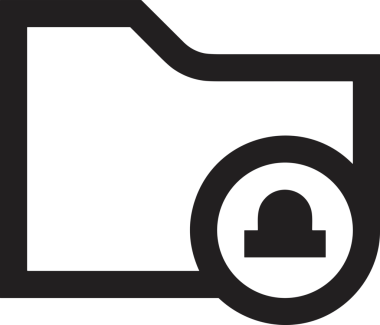 Uygulama UI, Web Tasarımı, Bulut ve Veri Yönetimi Kullanımı için Depolama Simgesi Siyah ve Beyaz PNG