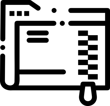 Uygulama UI, Web Tasarımı, Bulut ve Veri Yönetimi Kullanımı için Depolama Simgesi Siyah ve Beyaz PNG