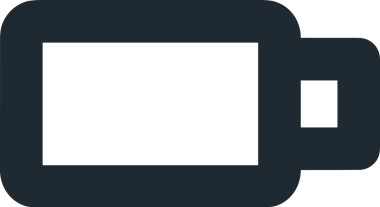 Uygulama UI, Web Tasarımı, Bulut ve Veri Yönetimi Kullanımı için Depolama Simgesi Siyah ve Beyaz PNG