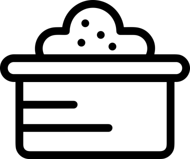 Uygulama UI, Web Tasarımı, Bulut ve Veri Yönetimi Kullanımı için Depolama Simgesi Siyah ve Beyaz PNG