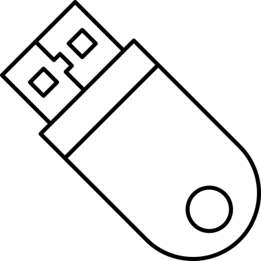 Uygulama UI, Web Tasarımı, Bulut ve Veri Yönetimi Kullanımı için Depolama Simgesi Siyah ve Beyaz PNG