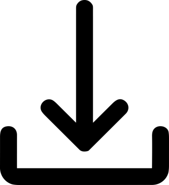 Uygulama UI, Web Tasarımı, Bulut ve Veri Yönetimi Kullanımı için Depolama Simgesi Siyah ve Beyaz PNG