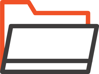 Uygulama UI, Web Tasarımı, Bulut ve Veri Yönetimi Kullanımı için Depolama Simgesi Siyah ve Beyaz PNG