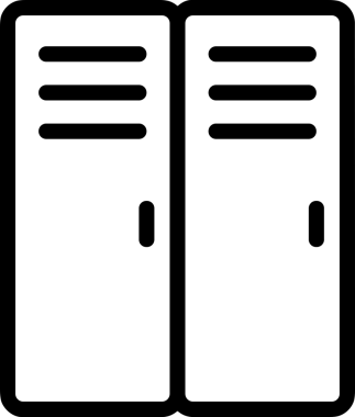 Uygulama UI, Web Tasarımı, Bulut ve Veri Yönetimi Kullanımı için Depolama Simgesi Siyah ve Beyaz PNG