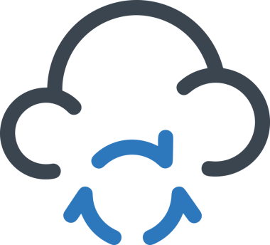 Uygulama UI, Web Tasarımı, Bulut ve Veri Yönetimi Kullanımı için Depolama Simgesi Siyah ve Beyaz PNG