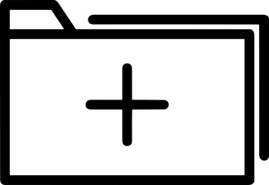 Uygulama UI, Web Tasarımı, Bulut ve Veri Yönetimi Kullanımı için Depolama Simgesi Siyah ve Beyaz PNG