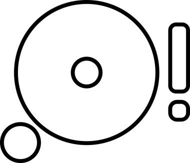 Uygulama UI, Web Tasarımı, Bulut ve Veri Yönetimi Kullanımı için Depolama Simgesi Siyah ve Beyaz PNG