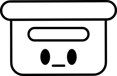 Uygulama UI, Web Tasarımı, Bulut ve Veri Yönetimi Kullanımı için Depolama Simgesi Siyah ve Beyaz PNG