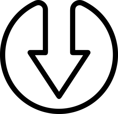 Uygulama UI, Web Tasarımı, Bulut ve Veri Yönetimi Kullanımı için Depolama Simgesi Siyah ve Beyaz PNG