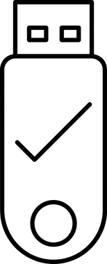 Uygulama UI, Web Tasarımı, Bulut ve Veri Yönetimi Kullanımı için Depolama Simgesi Siyah ve Beyaz PNG