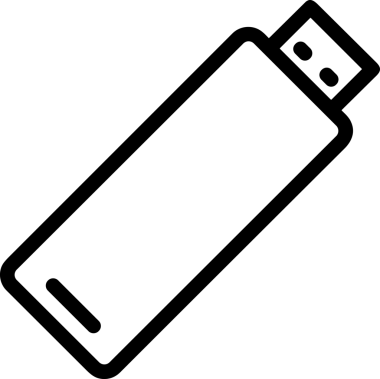 Uygulama UI, Web Tasarımı, Bulut ve Veri Yönetimi Kullanımı için Depolama Simgesi Siyah ve Beyaz PNG
