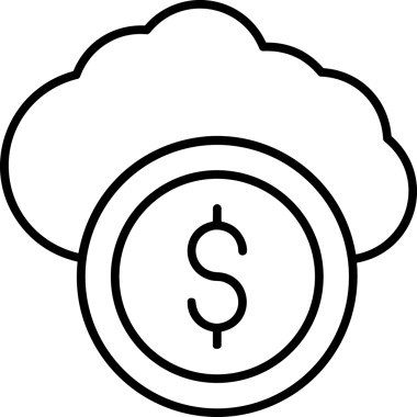 Uygulama UI, Web Tasarımı, Bulut ve Veri Yönetimi Kullanımı için Depolama Simgesi Siyah ve Beyaz PNG