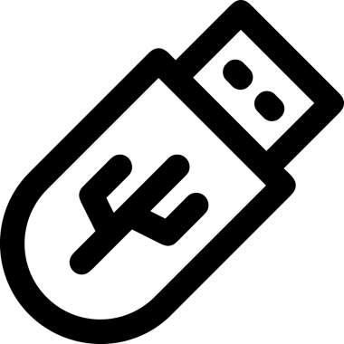 Uygulama UI, Web Tasarımı, Bulut ve Veri Yönetimi Kullanımı için Depolama Simgesi Siyah ve Beyaz PNG