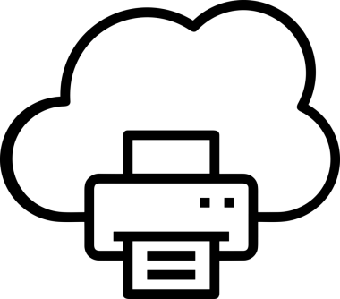 Uygulama UI, Web Tasarımı, Bulut ve Veri Yönetimi Kullanımı için Depolama Simgesi Siyah ve Beyaz PNG