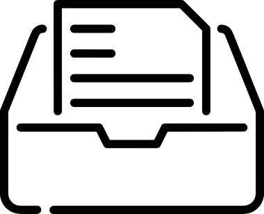 Uygulama UI, Web Tasarımı, Bulut ve Veri Yönetimi Kullanımı için Depolama Simgesi Siyah ve Beyaz PNG