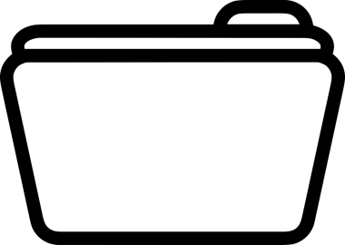 Uygulama UI, Web Tasarımı, Bulut ve Veri Yönetimi Kullanımı için Depolama Simgesi Siyah ve Beyaz PNG