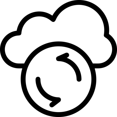 Uygulama UI, Web Tasarımı, Bulut ve Veri Yönetimi Kullanımı için Depolama Simgesi Siyah ve Beyaz PNG