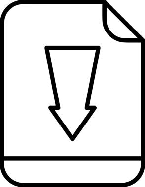Uygulama UI, Web Tasarımı, Bulut ve Veri Yönetimi Kullanımı için Depolama Simgesi Siyah ve Beyaz PNG