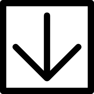 Uygulama UI, Web Tasarımı, Bulut ve Veri Yönetimi Kullanımı için Depolama Simgesi Siyah ve Beyaz PNG