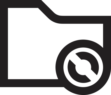 Uygulama UI, Web Tasarımı, Bulut ve Veri Yönetimi Kullanımı için Depolama Simgesi Siyah ve Beyaz PNG