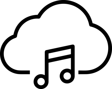 Uygulama UI, Web Tasarımı, Bulut ve Veri Yönetimi Kullanımı için Depolama Simgesi Siyah ve Beyaz PNG