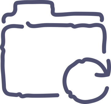 Uygulama UI, Web Tasarımı, Bulut ve Veri Yönetimi Kullanımı için Depolama Simgesi Siyah ve Beyaz PNG