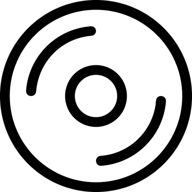 Uygulama UI, Web Tasarımı, Bulut ve Veri Yönetimi Kullanımı için Depolama Simgesi Siyah ve Beyaz PNG