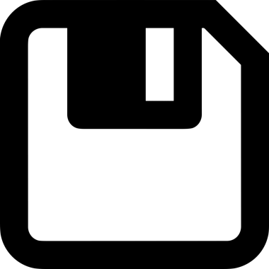 Uygulama UI, Web Tasarımı, Bulut ve Veri Yönetimi Kullanımı için Depolama Simgesi Siyah ve Beyaz PNG