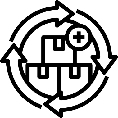 Uygulama UI, Web Tasarımı, Bulut ve Veri Yönetimi Kullanımı için Depolama Simgesi Siyah ve Beyaz PNG