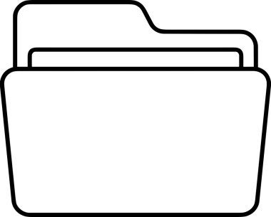 Uygulama UI, Web Tasarımı, Bulut ve Veri Yönetimi Kullanımı için Depolama Simgesi Siyah ve Beyaz PNG