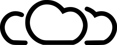 Uygulama UI, Web Tasarımı, Bulut ve Veri Yönetimi Kullanımı için Depolama Simgesi Siyah ve Beyaz PNG