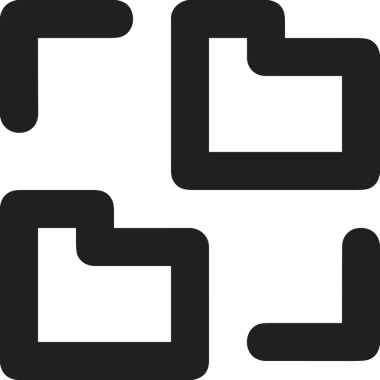 Uygulama UI, Web Tasarımı, Bulut ve Veri Yönetimi Kullanımı için Depolama Simgesi Siyah ve Beyaz PNG