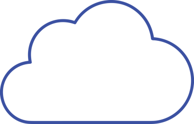 Uygulama UI, Web Tasarımı, Bulut ve Veri Yönetimi Kullanımı için Depolama Simgesi Siyah ve Beyaz PNG