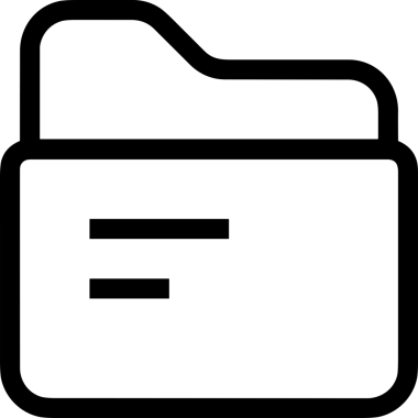Uygulama UI, Web Tasarımı, Bulut ve Veri Yönetimi Kullanımı için Depolama Simgesi Siyah ve Beyaz PNG