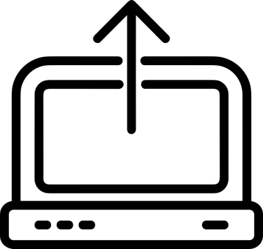 Uygulama UI, Web Tasarımı, Bulut ve Veri Yönetimi Kullanımı için Depolama Simgesi Siyah ve Beyaz PNG