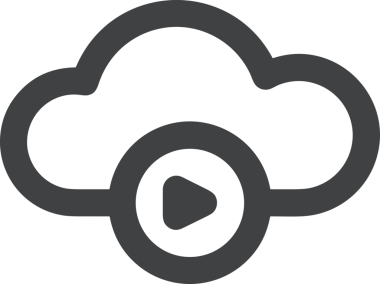 Uygulama UI, Web Tasarımı, Bulut ve Veri Yönetimi Kullanımı için Depolama Simgesi Siyah ve Beyaz PNG