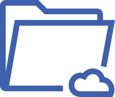 Uygulama UI, Web Tasarımı, Bulut ve Veri Yönetimi Kullanımı için Depolama Simgesi Siyah ve Beyaz PNG